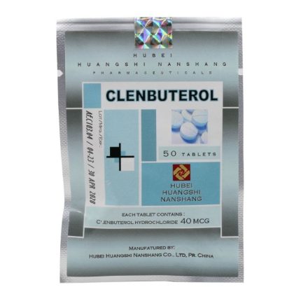 Hubei Clenbuterol 50 tabs (40 mcg/tab)
